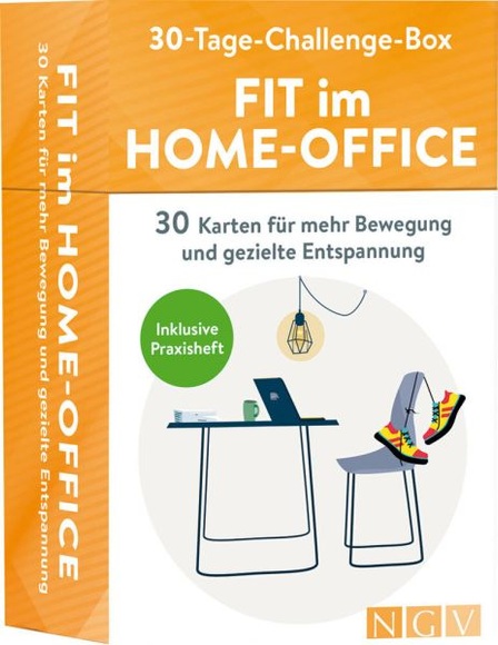 Fit im Home-Office. 30-Tage-Challenge-Box - 30 Karten für mehr Bewegung und gezielte Entspannung