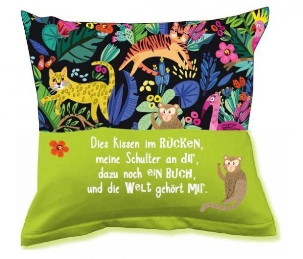 Sofahelden Kinder Lesekissen - Dschungel