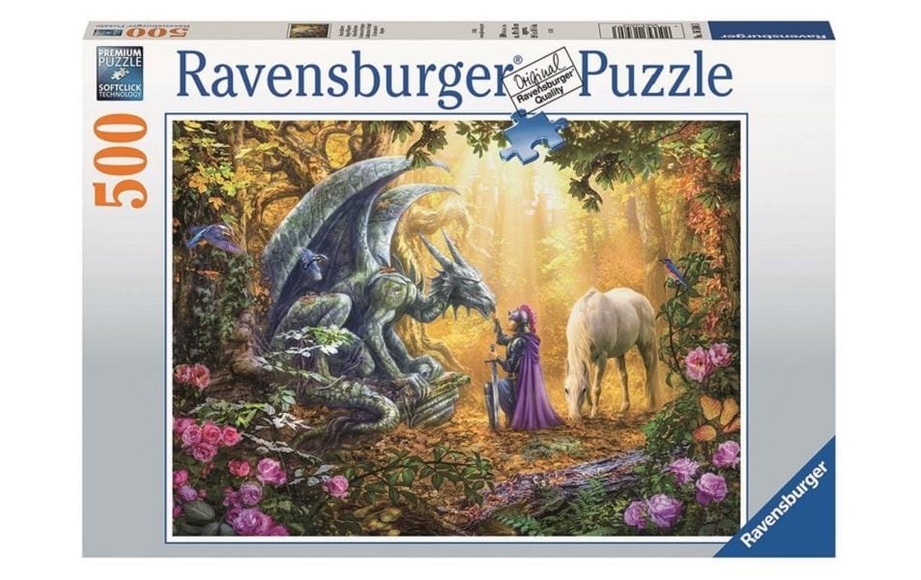 Ravensburger Puzzle 16580 - Drachenflüsterer - 500 Teile Puzzle für Erwachsene und Kinder ab 12 Jahren