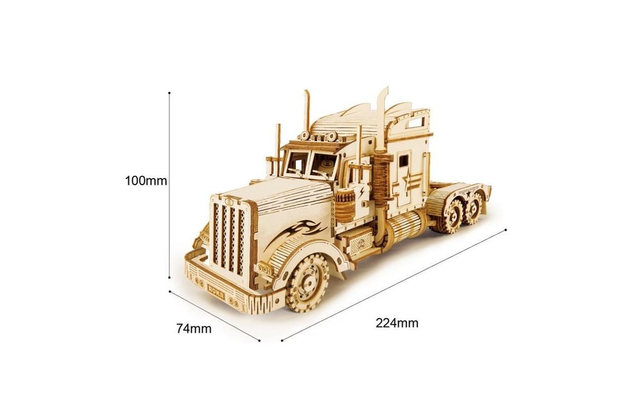 Heavy Truck - Lasercut Holzbausatz