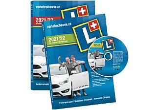 PC/Mac - verkehrstheorie.ch CD 2021/22 (Kat. A+B) + Arbeitshefte /Mehrsprachig