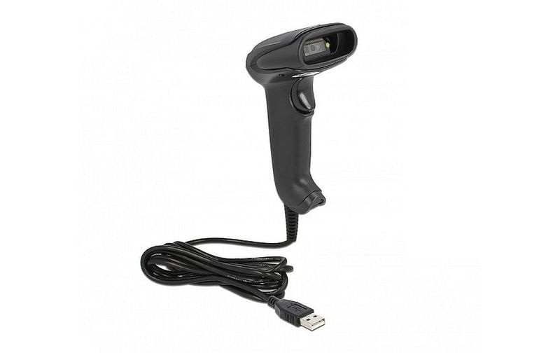 DeLOCK USB Barcode Scanner 1D und 2D mit Anschlusskabel - German Version
