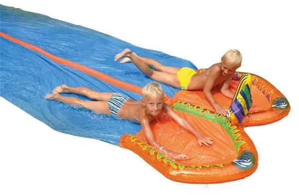 Wasserrutsche Doppelbahn