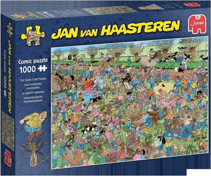 Jan van Haasteren The Dutch Craft Market 1000 pcs Puzzlespiel 1000 Stück(e)
