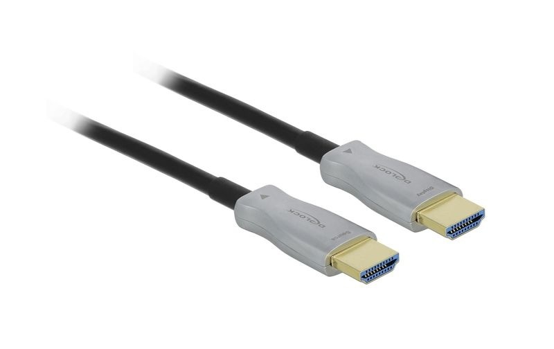 Delock HDMI 4K 60Hz Kabel, 100m - optisch, aktiv, 3840 x 2160 @ 60 Hz