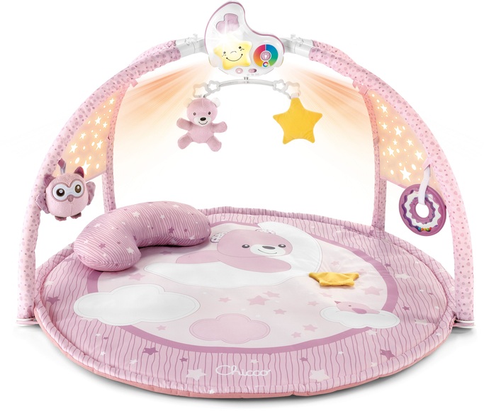 Chicco Krabbeldecke mit Spielbogen Gym - Pink