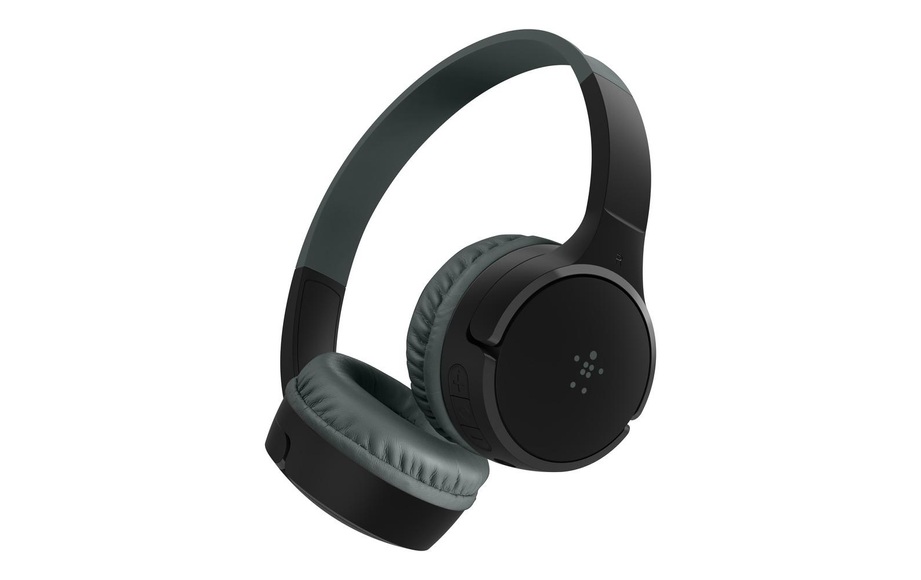 Belkin SOUNDFORM Mini Kopfhörer Kopfband 3,5-mm-Anschluss Mikro-USB Bluetooth Schwarz