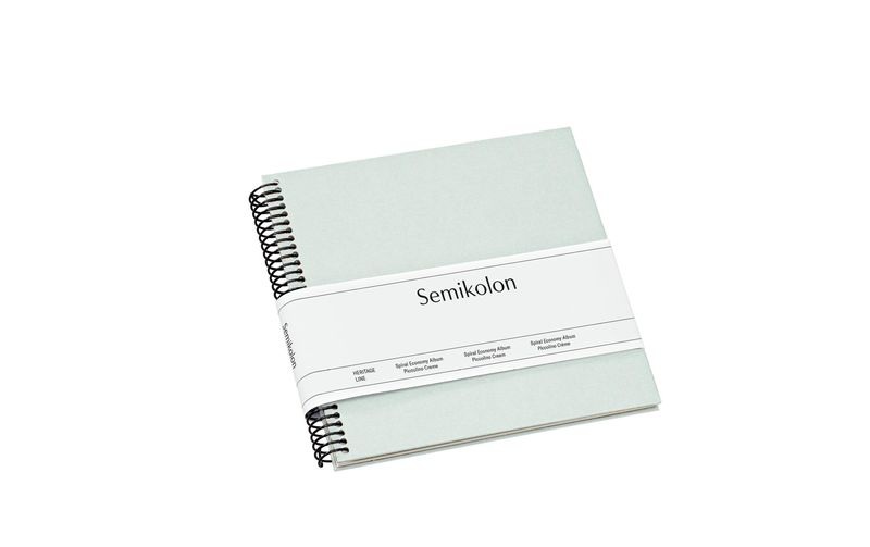 Semikolon 364020 Fotoalbum Grün Spiralbindung