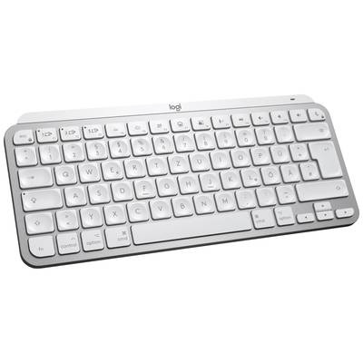 Logitech MX Keys Bluetooth® Tastatur Deutsch, QWERTZ, Mac Grau