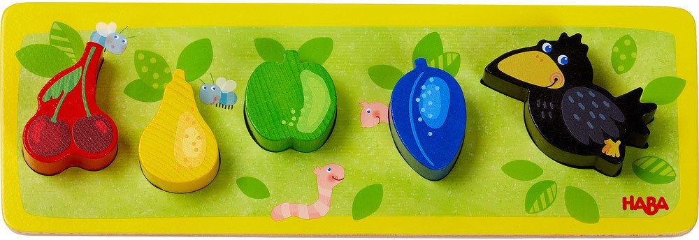 HABA Holzpuzzle Obstgarten
