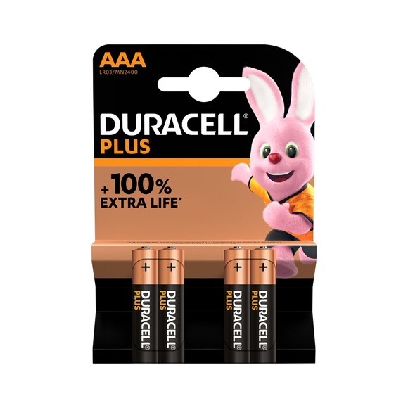 Duracell Batterien PLUS AAA/LR03 4 Stück