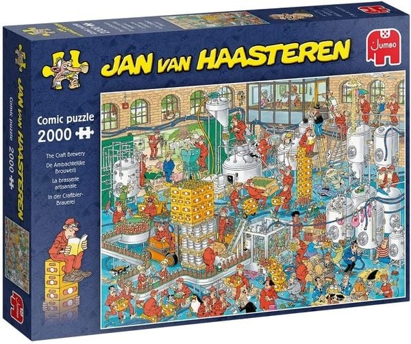 Jan van Haasteren In der Craftbier-Brauerei (2000 Teile)
