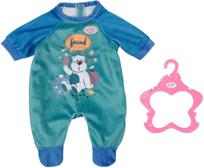 ZAPF CREATION BABY born Strampler blau 43cm(3)