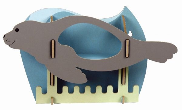 Kindergarderobe Dicke Tiere Robbe, Werkhaus