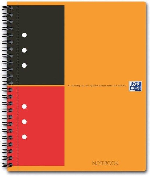 Oxford 100102680 writing notebook Orange A5