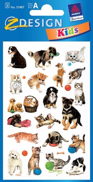 Avery 53487 kids' stickers