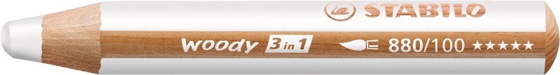 STABILO woody 3 in 1 colour pencil 1 pc(s) White