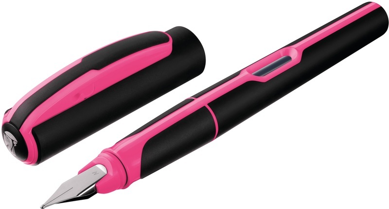 Pelikan 807340 fountain pen Black,Pink Cartridge filling system 1 pc(s)