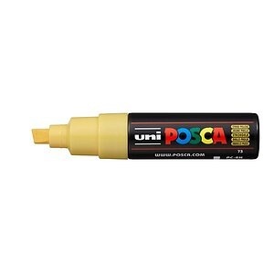Uni-Ball uni POSCA PC-8K Marker 1 Stück(e) Gelb Meißel
