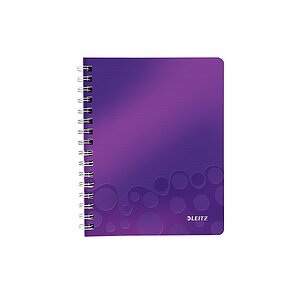 Leitz WOW Notizbuch Violett A5 80 Blätter