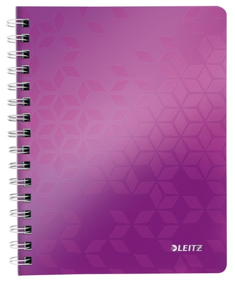 Leitz WOW Notizbuch Violett A5 80 Blätter