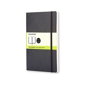 Moleskine QP613 Notizbuch Schwarz 192 Blätter