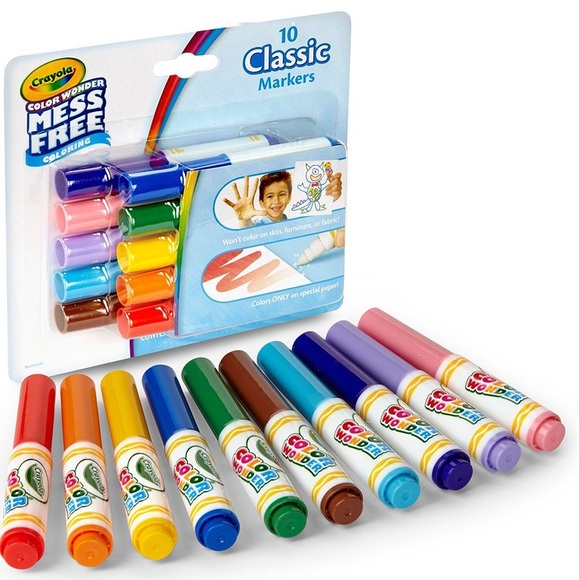 Crayola 10 Color Wonder Filzstifte