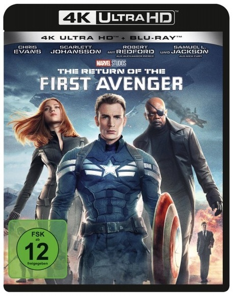 The Return of the First Avenger 4K, 1 UHD-Blu-ray + 1 Blu-ray