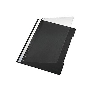 Schnellhefter Leitz Plastik A4 schwarz