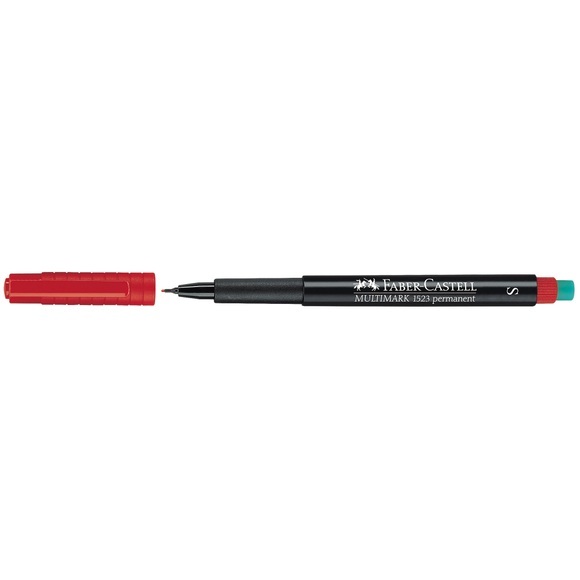 Faber-Castell 152321 Permanent-Marker Rot 1 Stück(e)