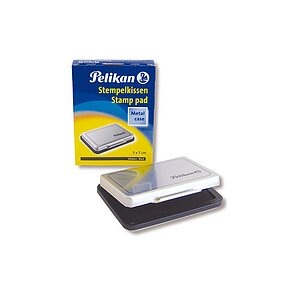 PELIKAN Metall-Stempelkissen schwarz 331066 Gr.3 7x5cm