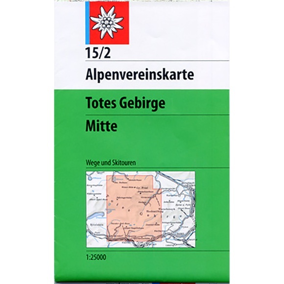 Alpenvereinskarte Totes Gebirge Mitte