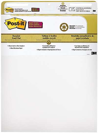 Post-It 559RP Notizbuch 30 Blätter Weiß
