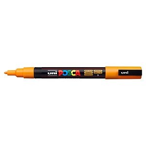 Uni-Ball uni POSCA PC-3M Marker 1 Stück(e) Orange Rundspitze