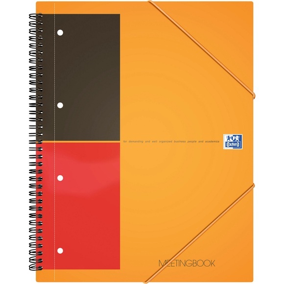 Oxford 100104296 Notizbuch Orange A4
