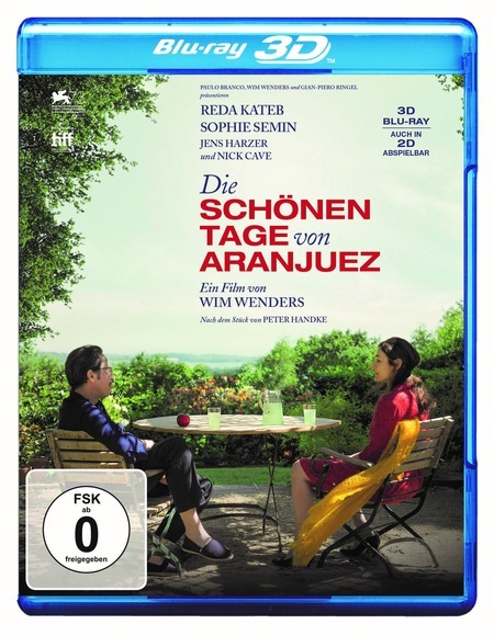 Die schönen Tage von Aranjuez 3D, 1 Blu-ray