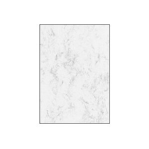 Design Papier Sigel A4 Marmor grau