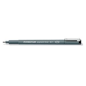 Staedtler Pigment liner Fineliner 0.7mm Filzstift Schwarz