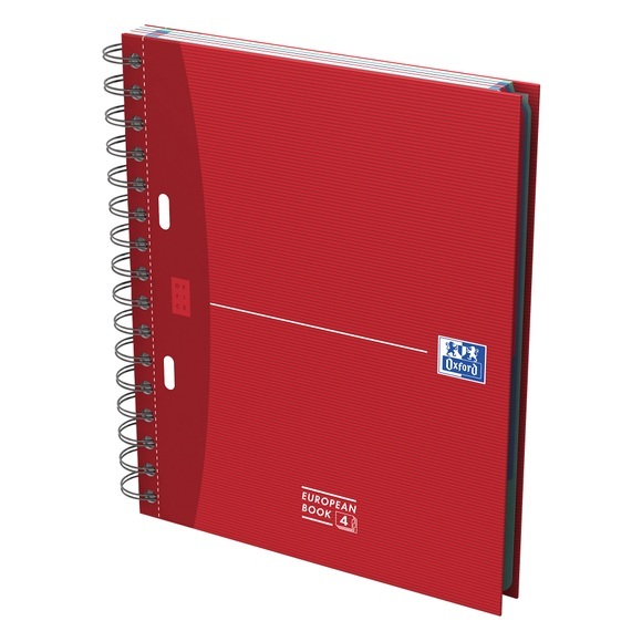 Oxford 100100314 Notizbuch Violett, Blau, Rot, Schwarz A5