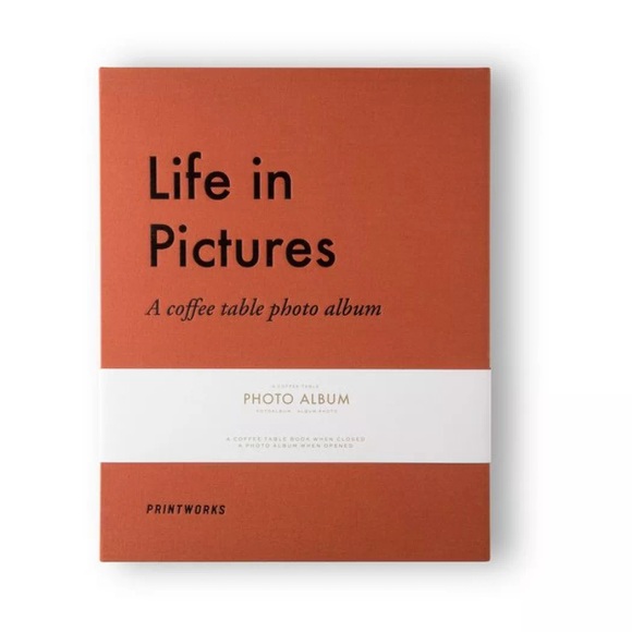 Photo Album - Life In Pictures Orange