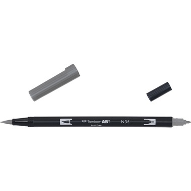 Koh-I-Noor PABT-N35 marker 1 pc(s) Black Brush/Fine tip