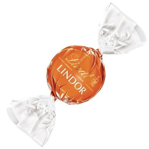 Lindt Lindor Kugeln Orange 1 Stück 12,5 Gramm
