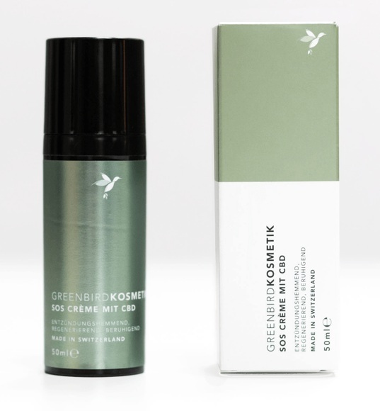 Greenbird SOS Creme mit CBD (50ml)