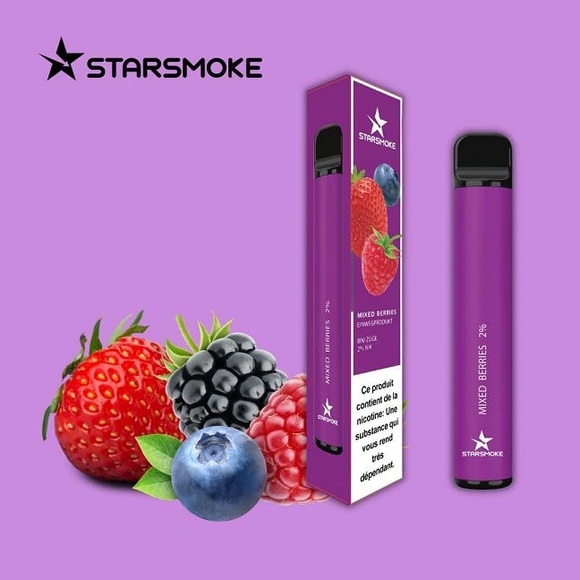 Starsmoke Mixed Berries (800 Züge)