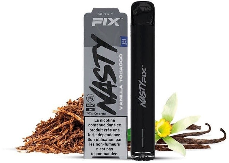 Nasty Fix Vanilla Tobacco (675 Züge)