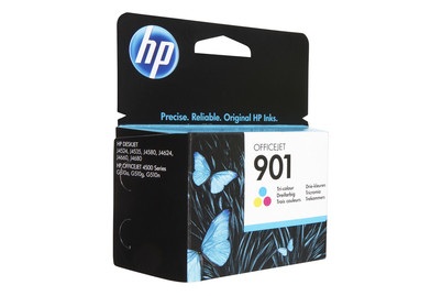 HP Tinte 901 Original Cyan, Magenta, Gelb CC656AE Druckerpatrone