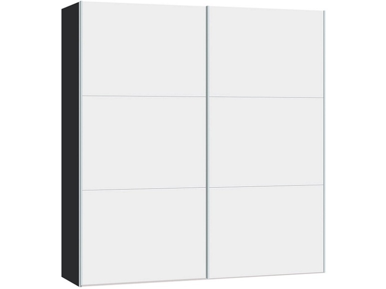 Schrank SCHWYZ 2 Schiebetüren weiss