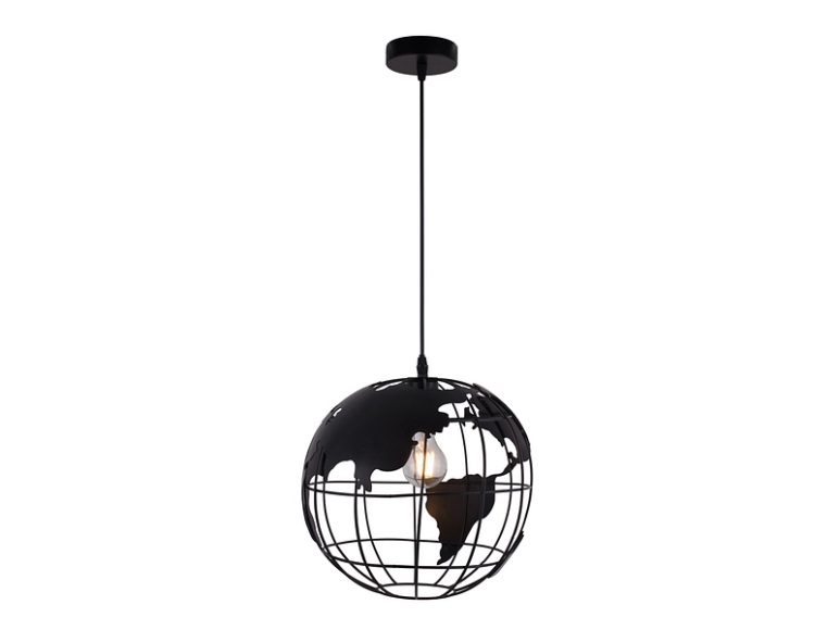 Hängelampe 133 x  WORLD Schwarz 60 w pro