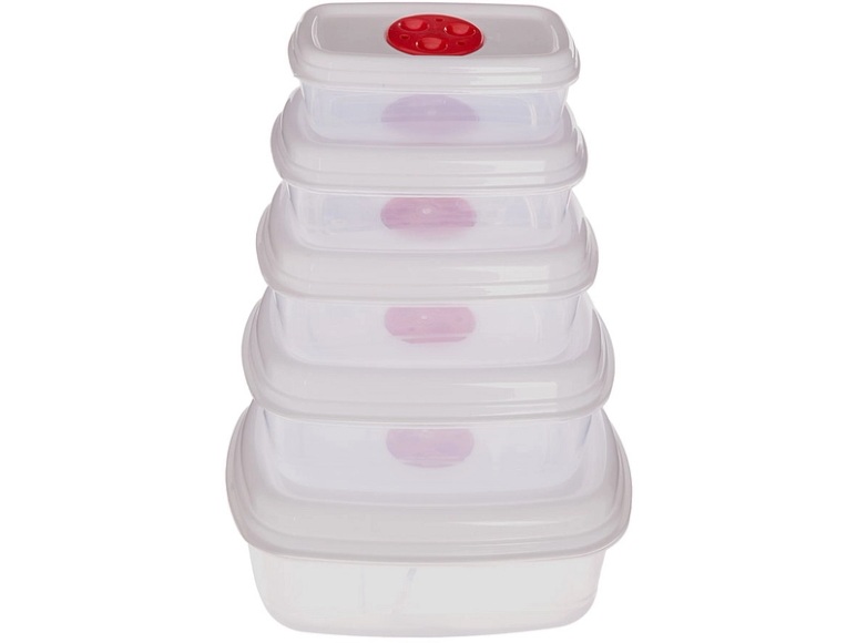 Konservierungsdose WAVE 0.47L weiss, rot