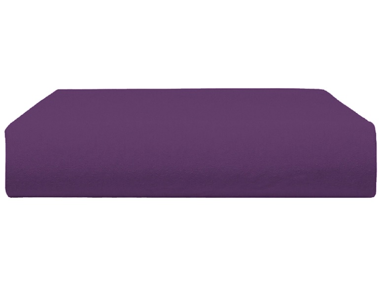 Fixleintuch DH BOXSPRING 120x200cm blau